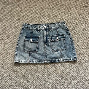 Brand new never worn Nectar Clothing denim mini skirt